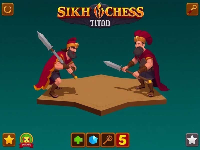 Sikh Chess Gladiator Titan gameplay screenshot